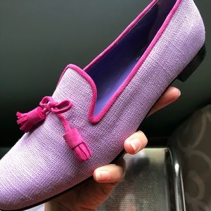 Hadleigh’s loafers